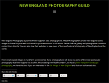 Tablet Screenshot of nephotographyguild.com